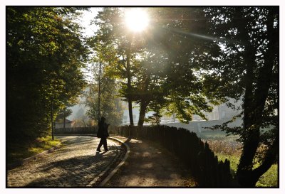 Par un beau matin de brume et de   
