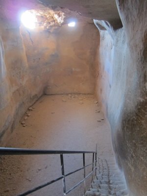 inside the southern cistern