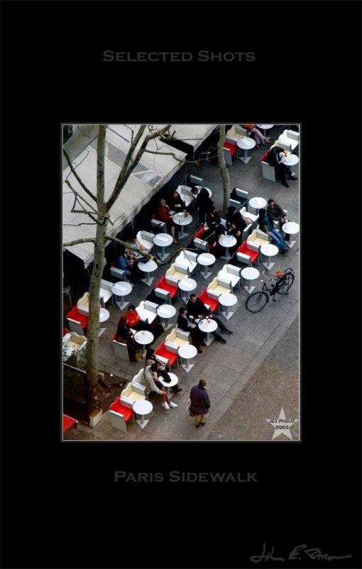 Paris Sidewalk