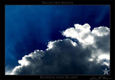 Bursts and Blues: Afternoon Sky