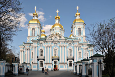 St Nicolas' Cathedral,    St Petersburg