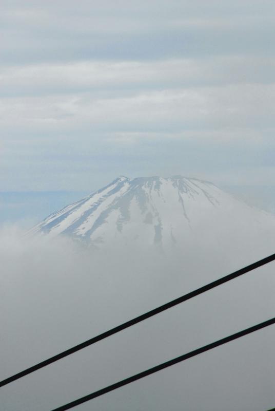 Glimpse of Mt. Fuji