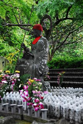 Jizo Statues at Hase-dera Temple