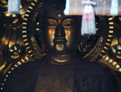 Golden Buddha at Hase-dera Temple