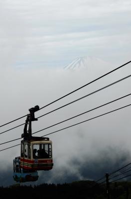 Glimpse of Mt. Fuji