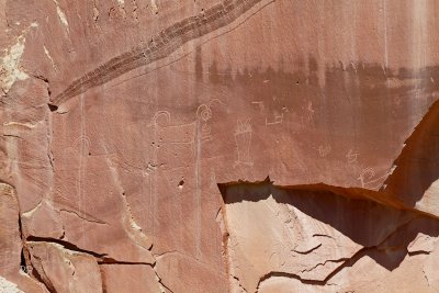 Capitol Reef: petroglyphs