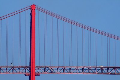 lisbon - suspension bridge