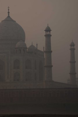 Taj Mahal at sunrise