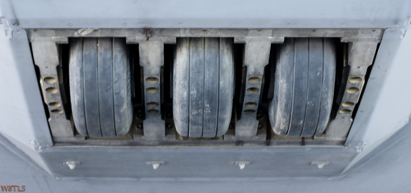 Bottom of the rear door on the C-17