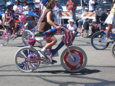 4th July 2011  A great parade in Alameda
