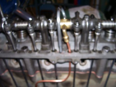 Thru the Block Rocker Oil Feed Lline