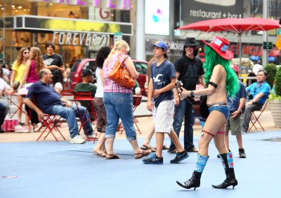 naked cowgirl nyc