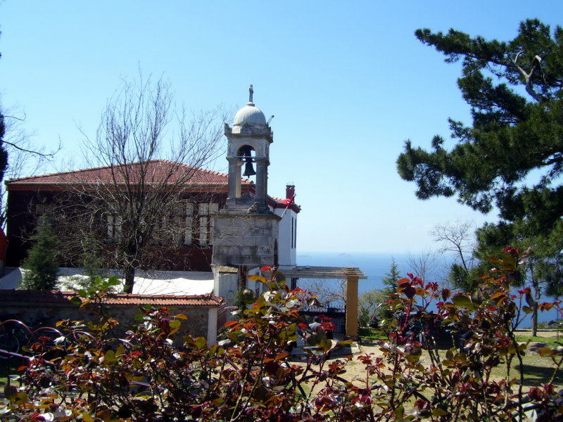 ortodosyjny kosciolek na Wyspie Büyükada/ Greek-orthodox church on Büyükada Island