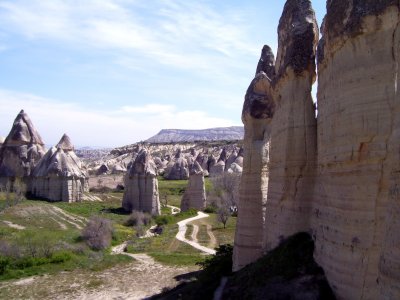 Dolina Milosci/rock formations in the Love Valley near Goreme