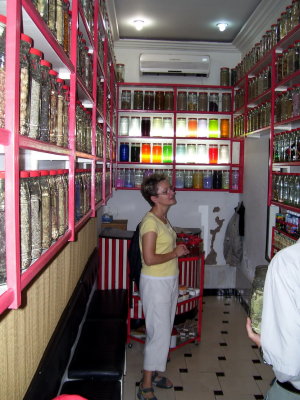 in the spice shop