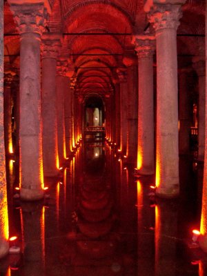 Cysterna bazyliki (tr. Yerebatan Saray)/The Basilica Cistern 