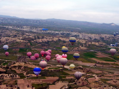 balloon flight over Cappadocia