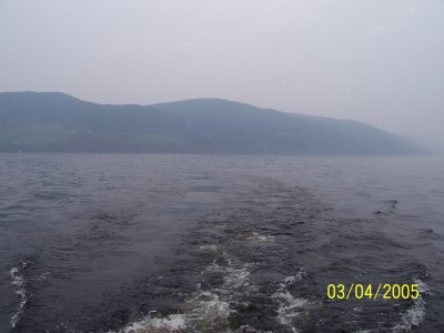 Loch Ness in fog