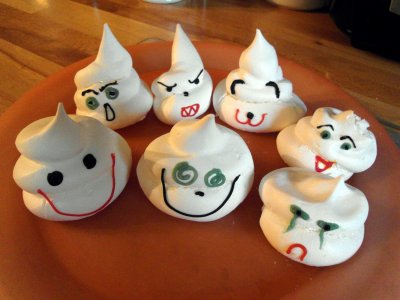 meringue ghosts