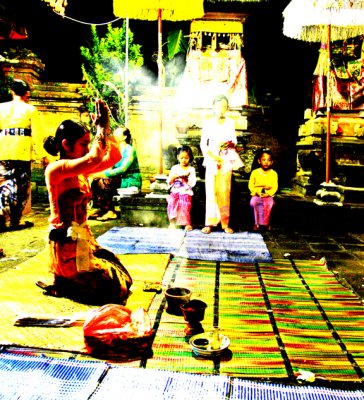 Temple Ceremony at Suryas Home