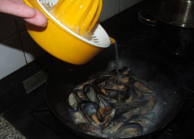 Mejillones al ajillo