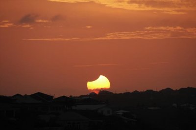 Solar Eclipse on Providenciales
