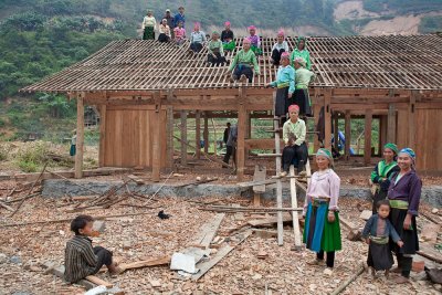 Green Hmong building project