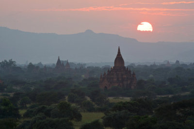 Sunrise over Bagan