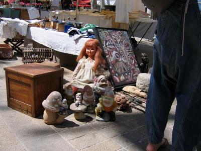 antique market at Crs Mirabeau