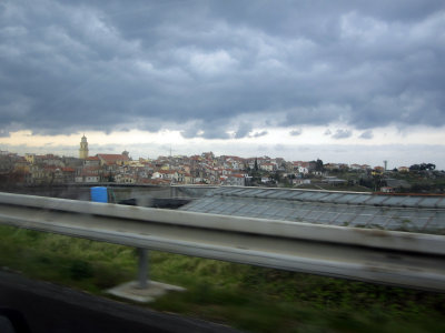 En route vers l'Italie