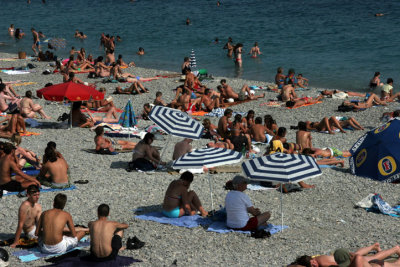 A la plage