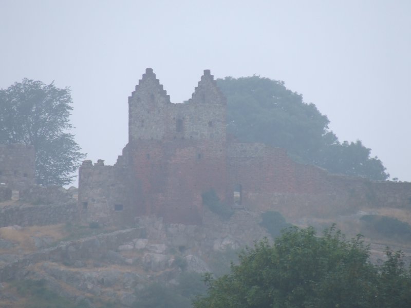 Hammershus Castle Ruins on Bornholm (Denmark)