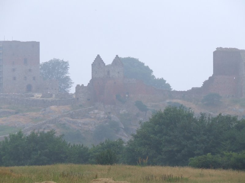 Hammershus Castle Ruins on Bornholm (Denmark)