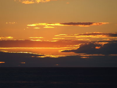 Sunset in the Gulf of Finland