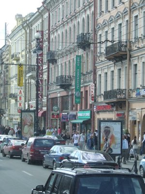 Streets of St. Petersburg, Russia