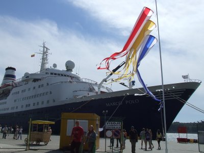 The Marco Polo in Klaipeda, Lithuania