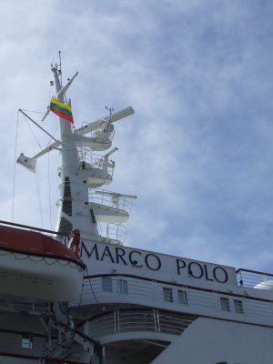 The Marco Polo in Klaipeda, Lithuania