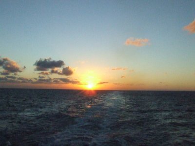 Sunset at Sea