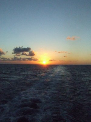 Sunset at Sea