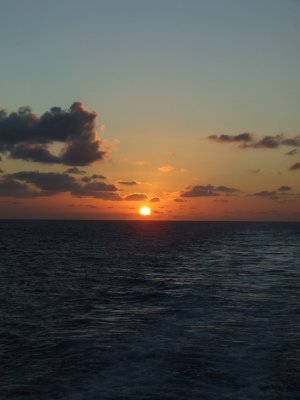 Sunset at Sea