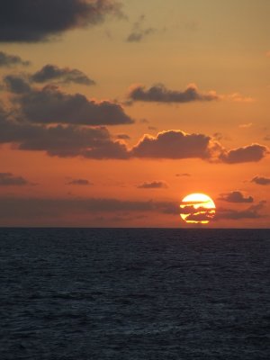 Sunset at Sea
