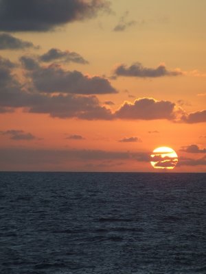 Sunset at Sea
