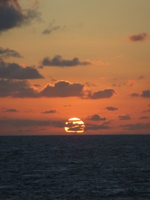 Sunset at Sea