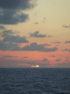 Sunset at Sea