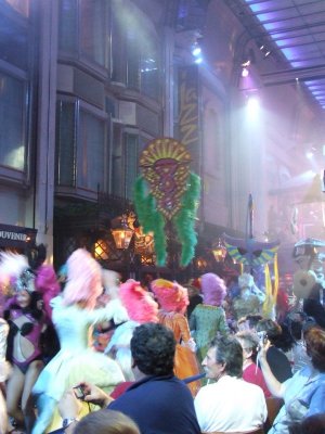 Parade down the Promenade