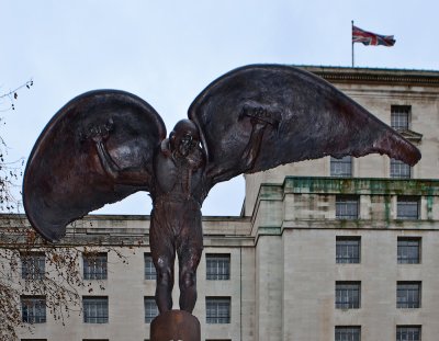 The Fleet Air Arm Memorial Statue