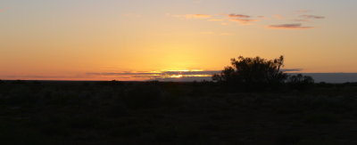 Sunset at Dalhousie Springs
