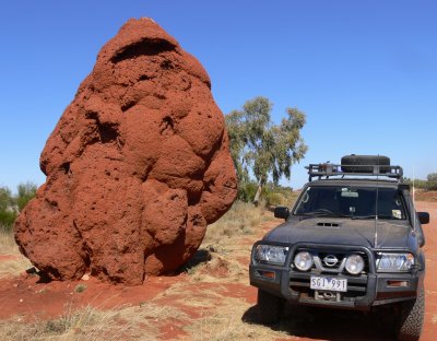 Termite Mound on the Plenty Highway, Northern Territory