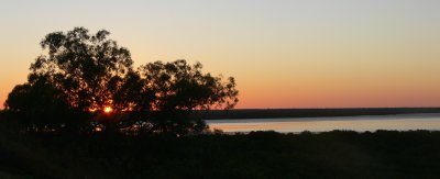 Sunrise over Dampier Creek, Broome WA