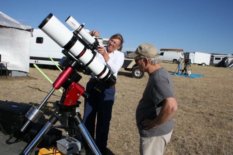 Inga and her new Paramount MX